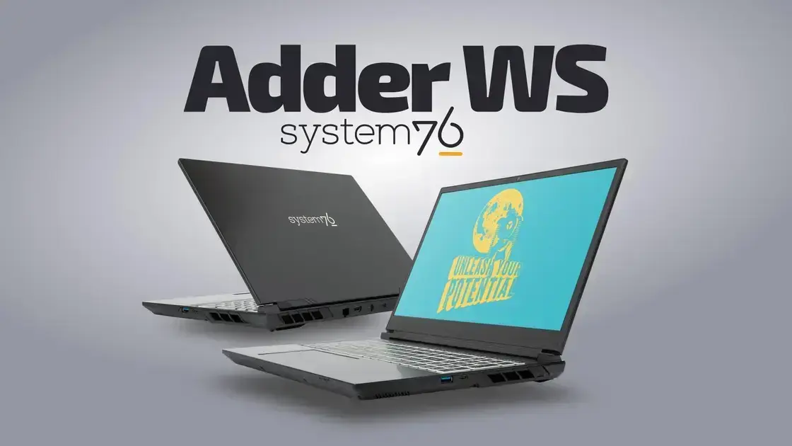 System76 apresenta o poderoso laptop Adder WS rodando Linux