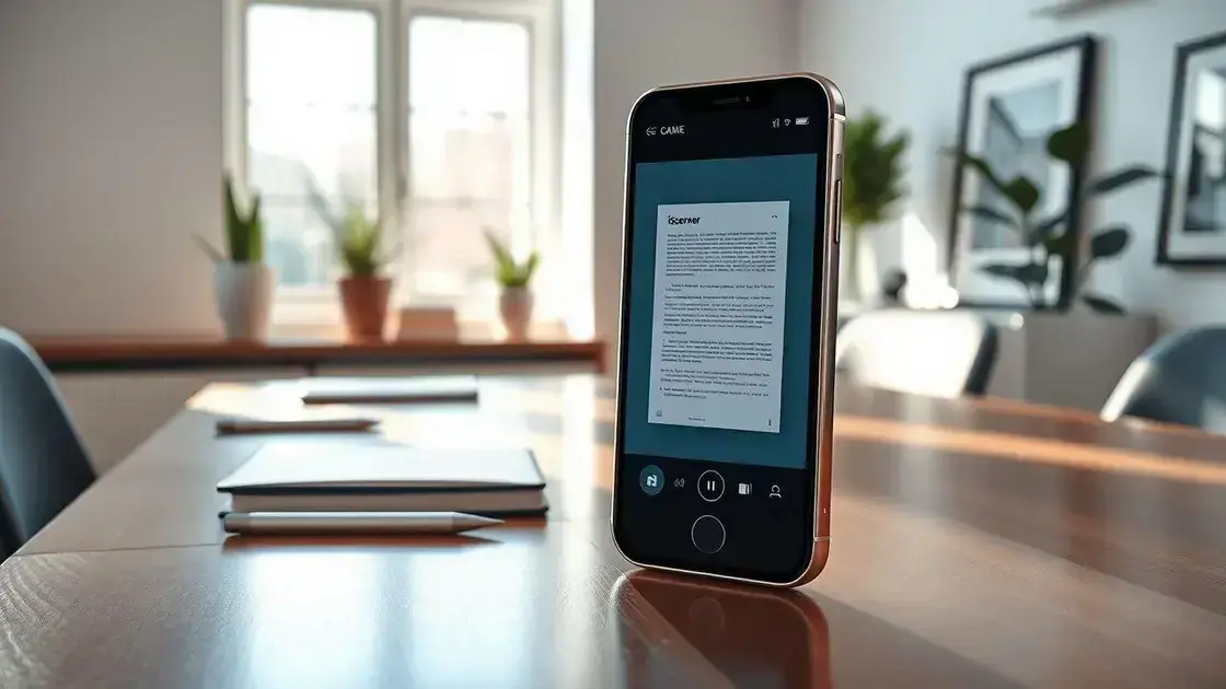 Transforme seu iPhone com o iScanner: Escaneie e organize documentos