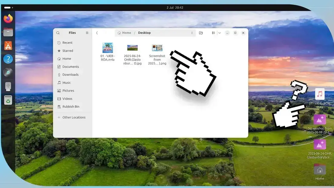 Ubuntu 24.04 LTS corrige problema dos thumbnails na área de trabalho