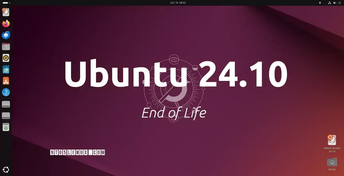 Ubuntu 24.10 chega ao fim do suporte e recomenda-se atualização para 25.04