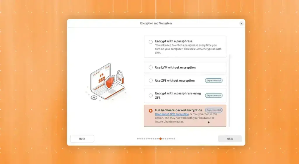 Ubuntu 25.10: Novas Melhorias em Criptografia de Disco com TPM