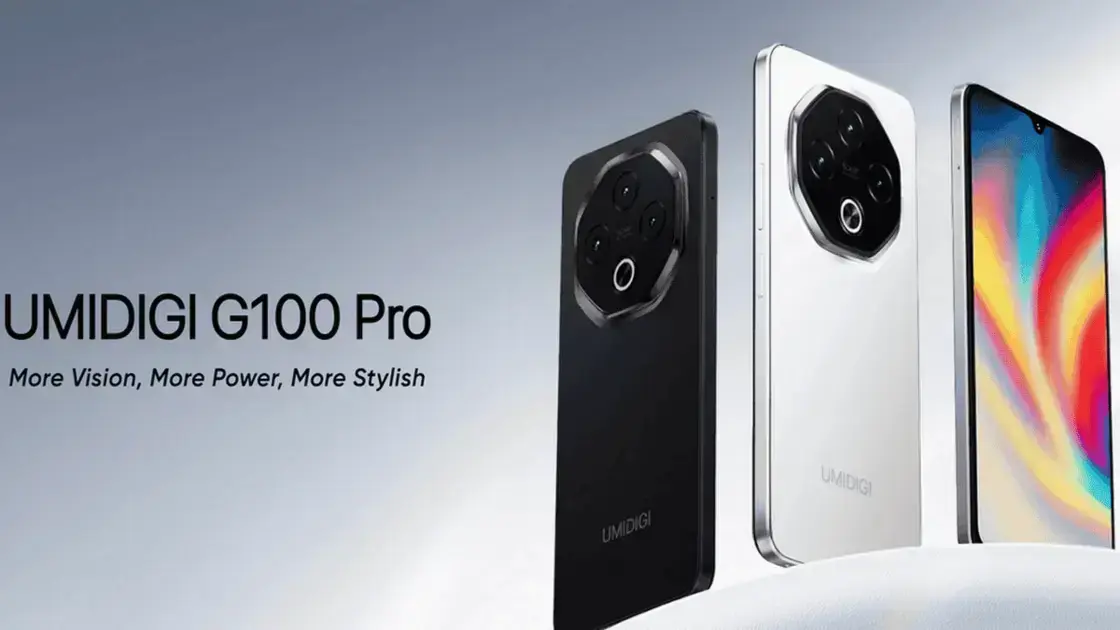 UMIDIGI G100 Pro: tela grande, bateria duradoura e desempenho AI