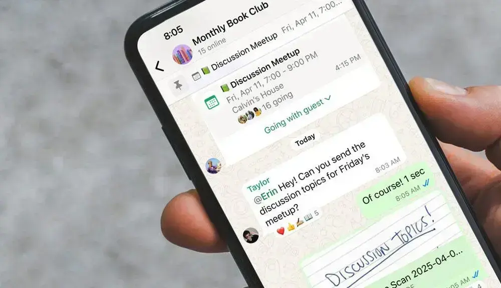 WhatsApp lança recurso de lembrete para notificações no Android
