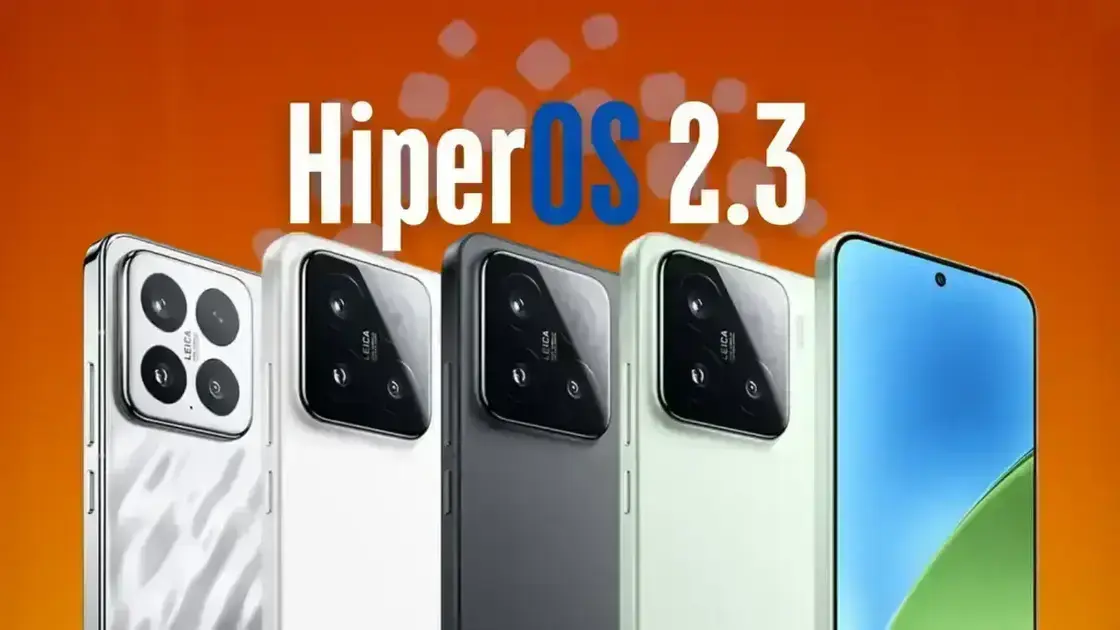 Xiaomi apresenta atualização HyperOS 2.3 com base em Android 16 para flagships