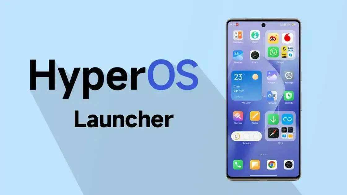 Xiaomi traz atualização para o HyperOS Launcher com melhorias