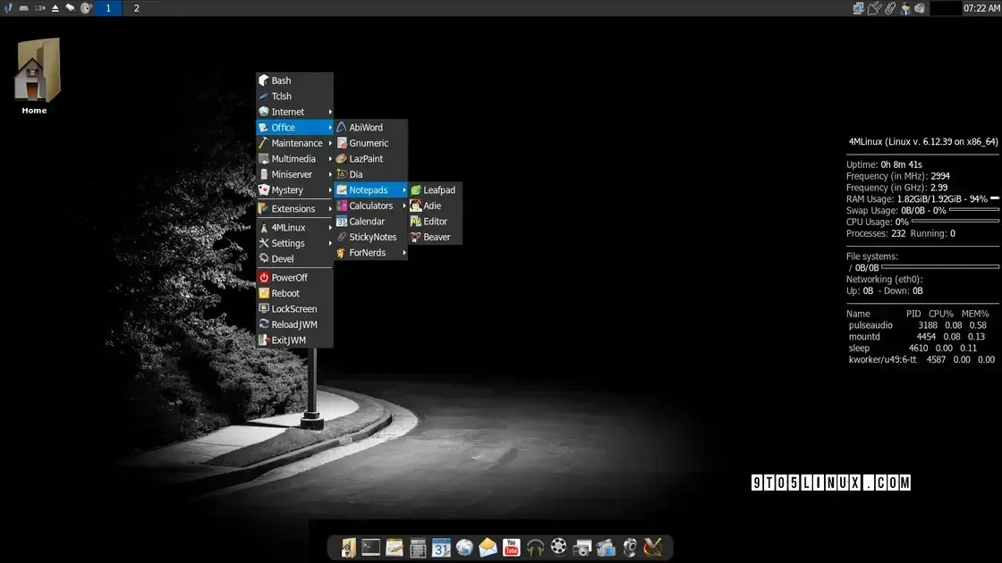 4MLinux 49.0: A Nova Distro com Suporte Melhorado e Novos Aplicativos 1 4MLinux 49.0: A Nova Distro com Suporte Melhorado e Novos Aplicativos