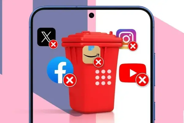 8 apps que eu apaguei para retomar o controle do meu telefone