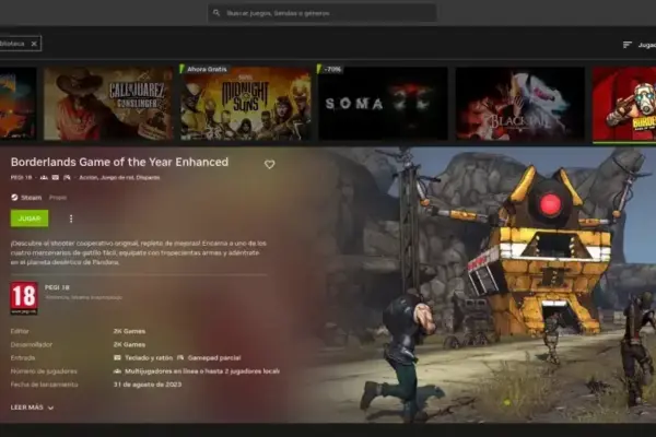 A saga Borderlands agora disponível no GeForce Now: Confira!