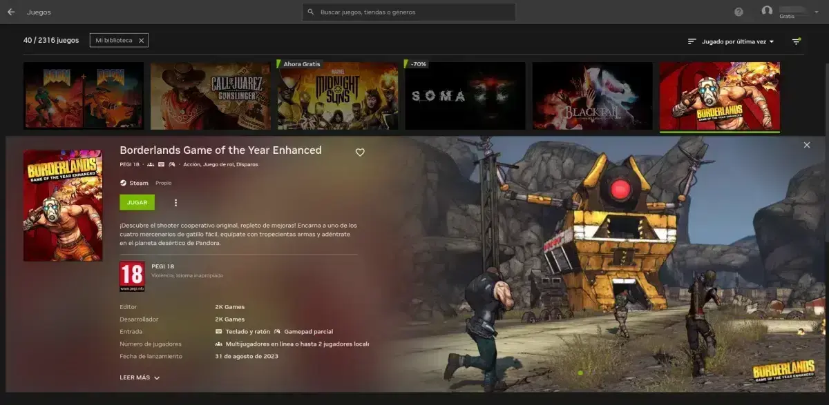 A saga Borderlands agora disponível no GeForce Now: Confira!