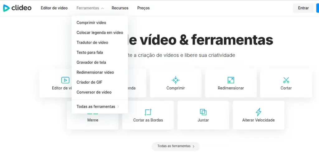 Análise do Clideo: Recursos, Prós e Contras desse Melhorador de Vídeo 2 Análise do Clideo: Recursos, Prós e Contras desse Melhorador de Vídeo