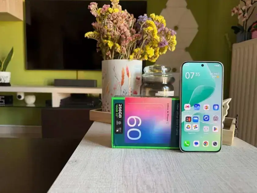 Análise do Infinix Hot 60 Pro+: O smartphone curvo mais fino do mundo 1 Análise do Infinix Hot 60 Pro+: O smartphone curvo mais fino do mundo