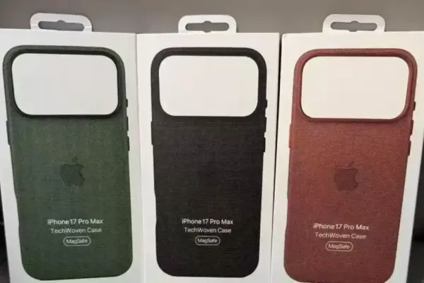 Apple pode lançar capinhas "TechWoven" para o iPhone 17 em breve