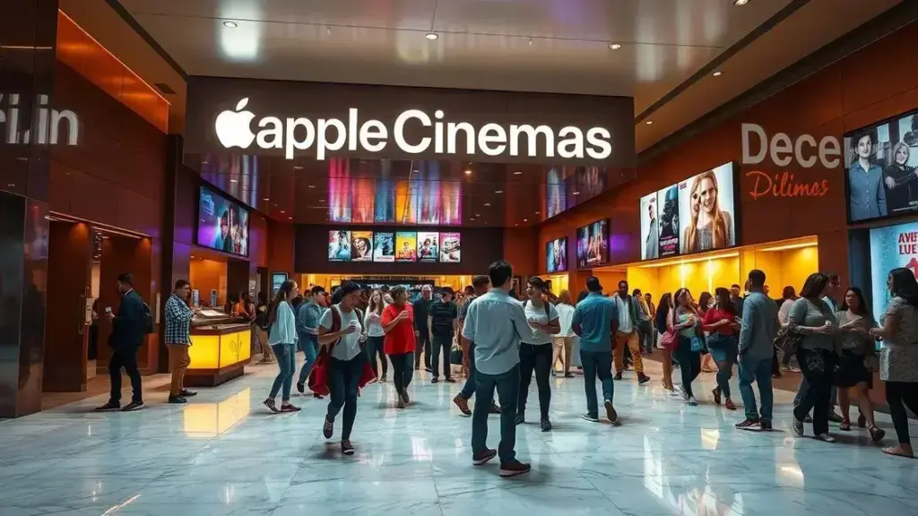 Apple processa cadeia de cinemas por violação de marca registrada