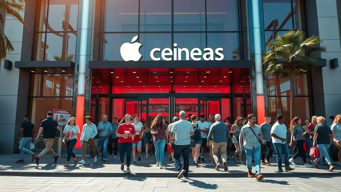 Apple processa rede de cinemas por uso indevido do nome