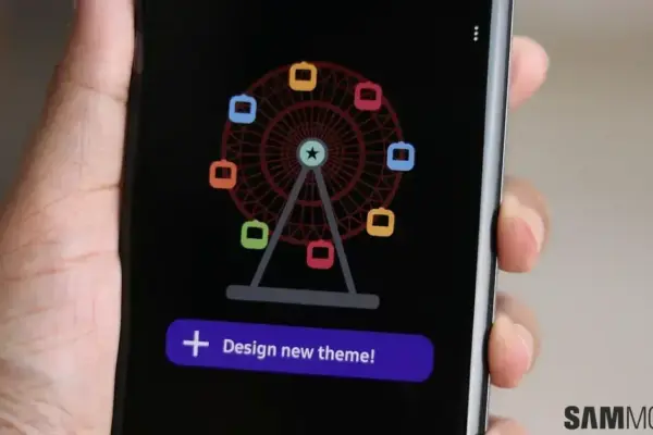 Atualização do Samsung Theme Park visa corrigir falha no código de cores