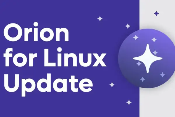 Avanços empolgantes no Orion Browser para Linux: Milestone 2