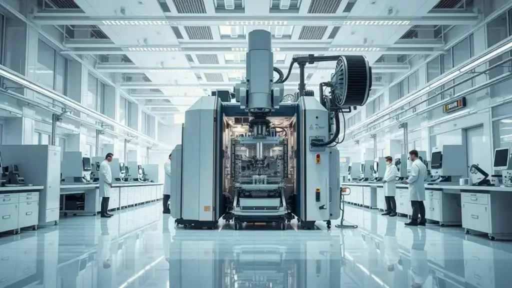China lança primeira máquina de lithografia e-beam para chips