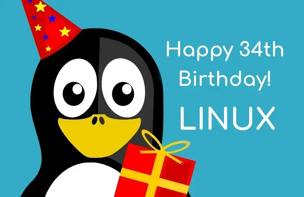 Comemorações pelo 34º aniversário do Linux: Uma jornada fascinante