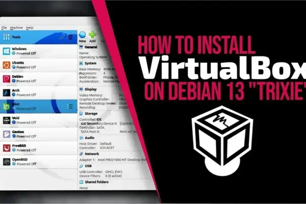 Como instalar o VirtualBox no Debian 13 "Trixie" de forma simples