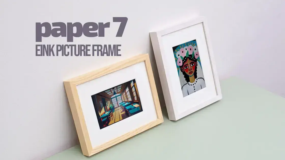Conheça o Paper 7: Moldura E-Paper Open Source com Display Spectra 6 1 Conheça o Paper 7: Moldura E-Paper Open Source com Display Spectra 6