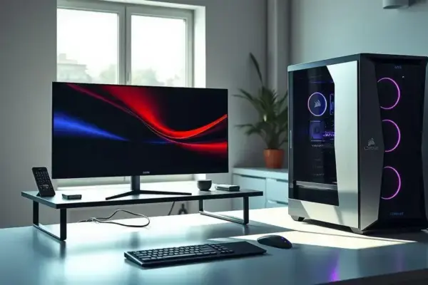 Corsair apresenta display ultrawide de 14,5 polegadas para PC