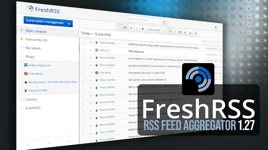 FreshRSS 1.27: Aprendizados e Recursos da Nova Versão do Feed Agregator