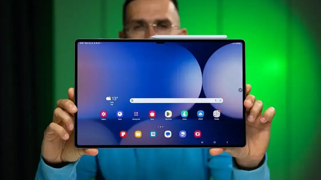 Galaxy Tab S11 Ultra: Carregamento de 45W e Bateria de 11.600 mAh
