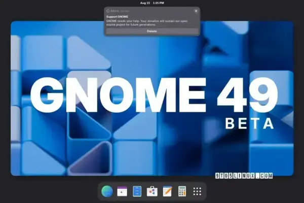 GNOME 49 Beta: Novidades na versão para testes públicos no 28º aniversário