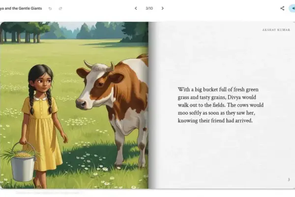 Google lança ferramenta no aplicativo Gemini para criar histórias ilustradas