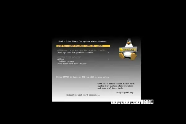 Grml 2025.08 é lançado para celebrar os 32 anos do Debian