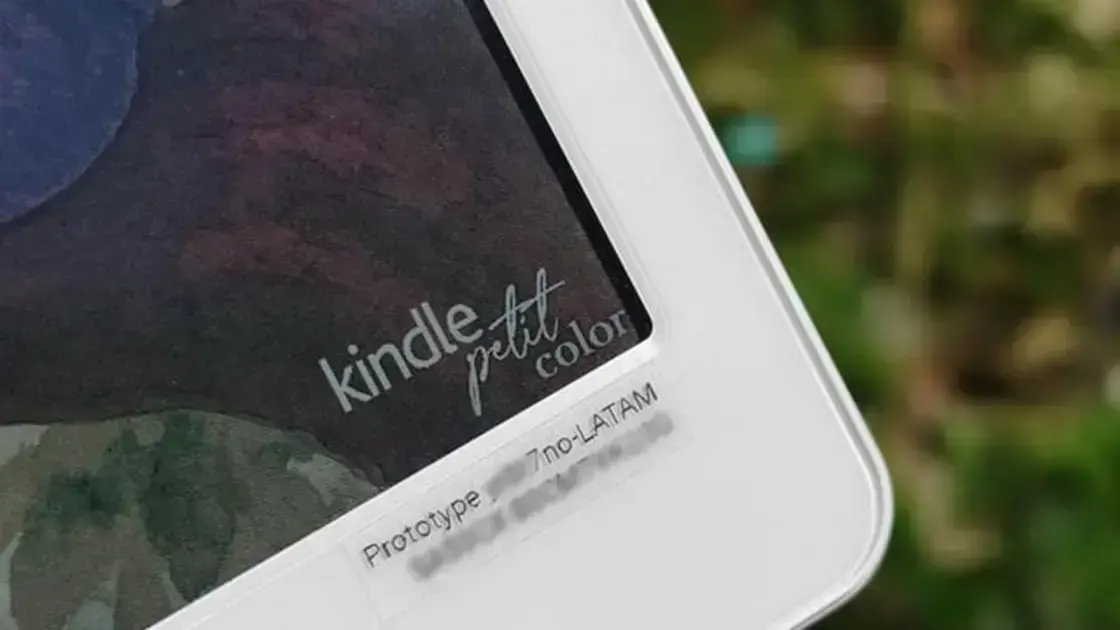 Imagens do suposto Kindle Petit Color surgem em meio a rumores de lançamento