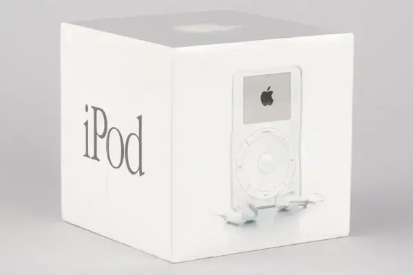 iPod original em caixa selada atinge preço recorde de $40,264 em leilão
