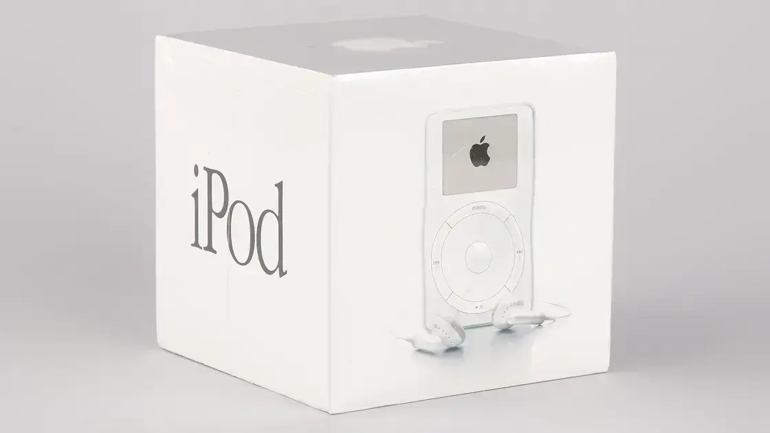 iPod original em caixa selada atinge preço recorde de $40,264 em leilão