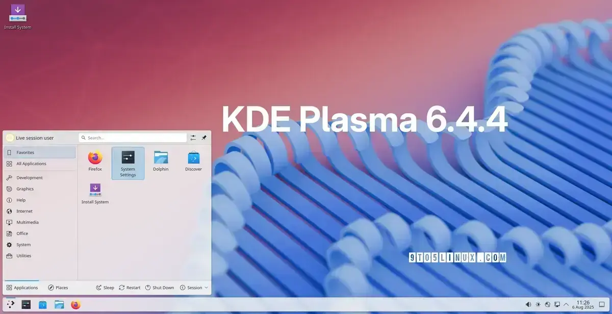 KDE Plasma 6.4.4 chega com melhorias em notificações e Flatpak