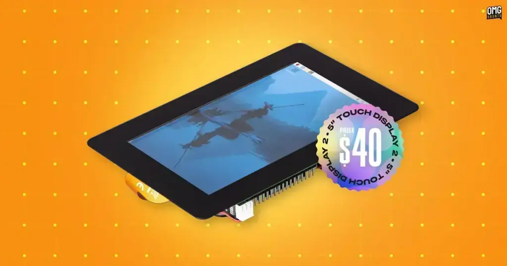 Lançamento do Raspberry Pi Touch Display 2: Menor e Mais Barato