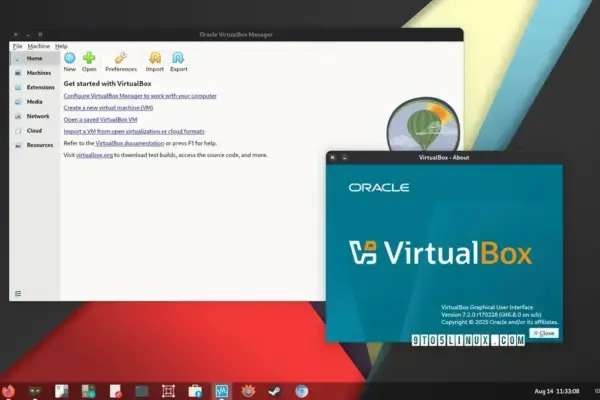 Lançamento do VirtualBox 7.2: Suporte Inicial ao Kernel Linux 6.17