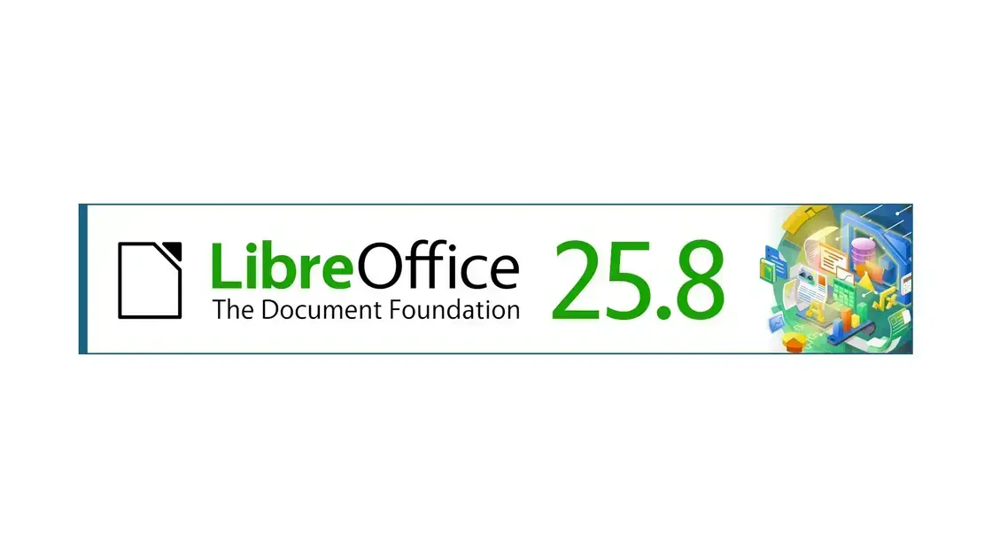 LibreOffice 25.8.1 já disponível: Mais de 90 correções de bugs!