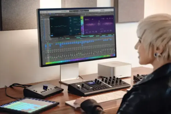 Maximize sua produção musical com Logic Pro e Mac Studio