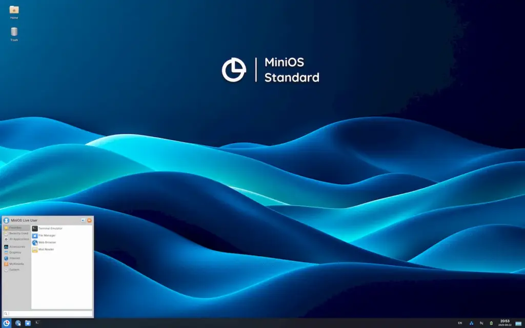 MiniOS 5.0.0 chega com novas funcionalidades e melhorias notáveis