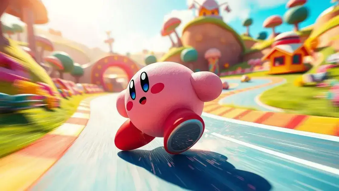 Nintendo anuncia lançamento de Kirby Air Riders com preço definido