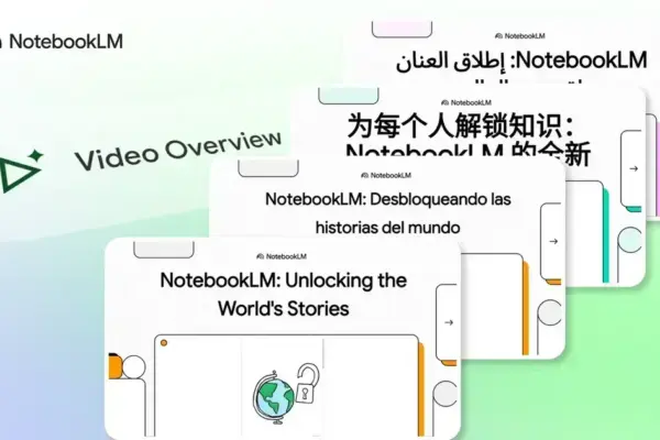 NotebookLM ganha atualizações com suporte a 80 línguas e novos recursos