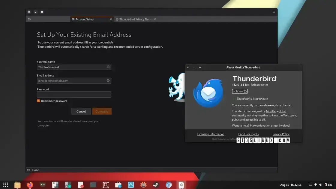 Novidades do Thunderbird 142: Assinaturas Visuais e Mais Funcionalidades 1 Novidades do Thunderbird 142: Assinaturas Visuais e Mais Funcionalidades