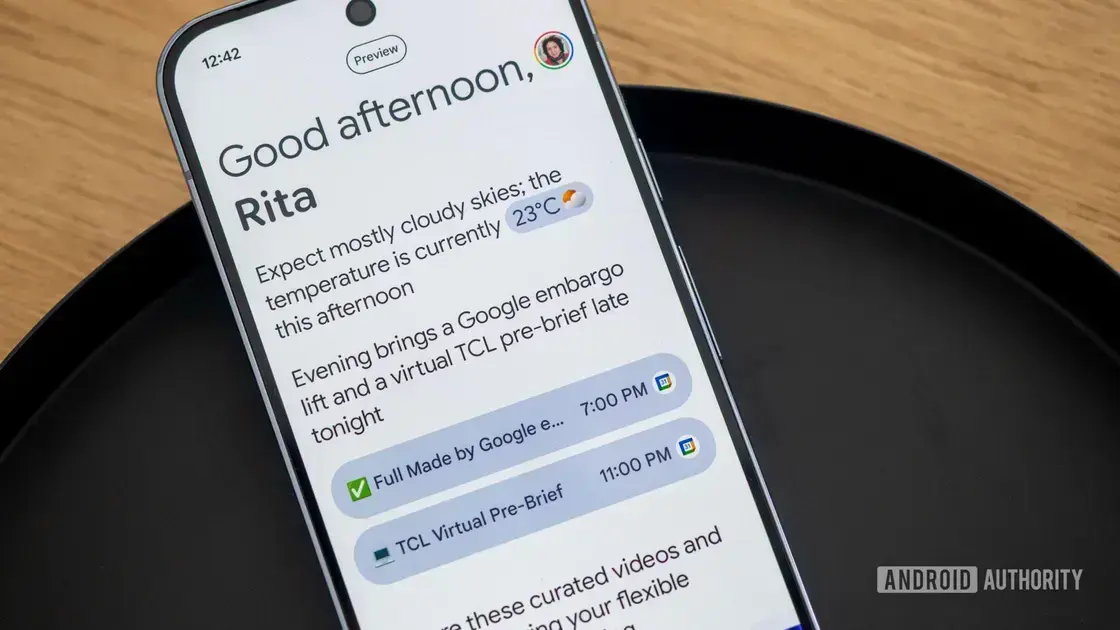 O que é o Daily Hub no Google Discover do Pixel 10? 1 O que é o Daily Hub no Google Discover do Pixel 10?
