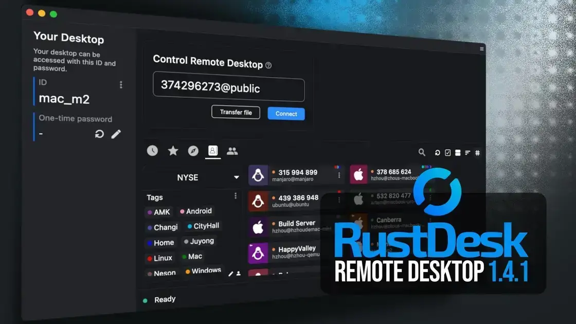 RustDesk 1.4.1 chega com suporte a terminal e stylus, além de melhorias de segurança