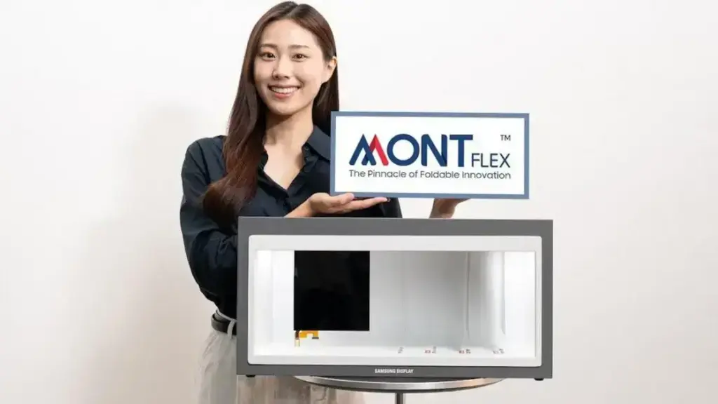 Samsung apresenta a linha de displays OLED MONTFLEX em nova exposição na Coreia do Sul