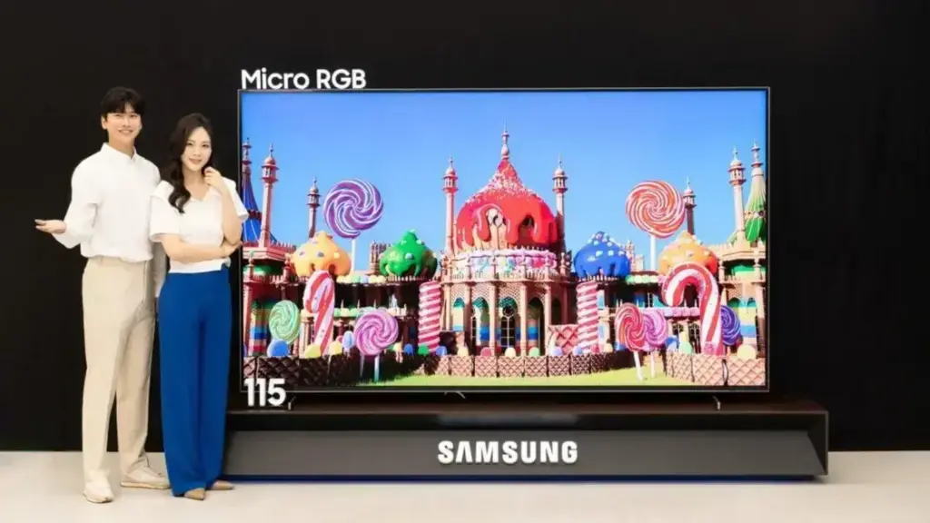 Samsung lança a sua primeira Micro RGB TV: O futuro da tecnologia de visores