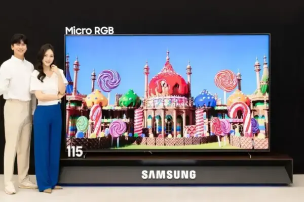 Samsung lança a sua primeira Micro RGB TV: O futuro da tecnologia de visores