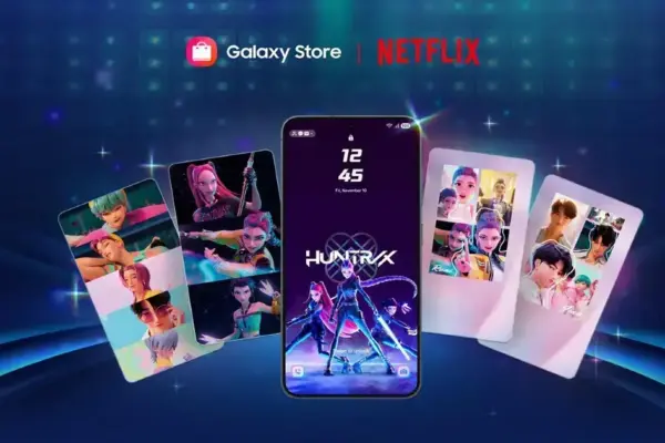 Samsung oferece temas de KPop Demon Hunters gratuitamente na Galaxy Store