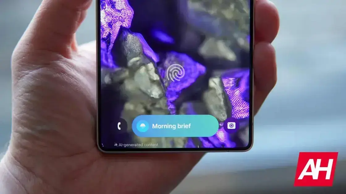 Samsung traz o Finance Now Bar: recursos financeiros na tela de bloqueio