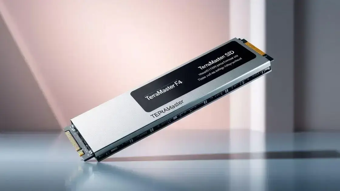 TerraMaster F4 SSD: Rede NAS com capacidade de armazenamento de até 32TB